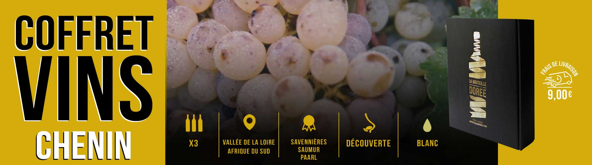 Coffret vin cépage Chenin Découverte