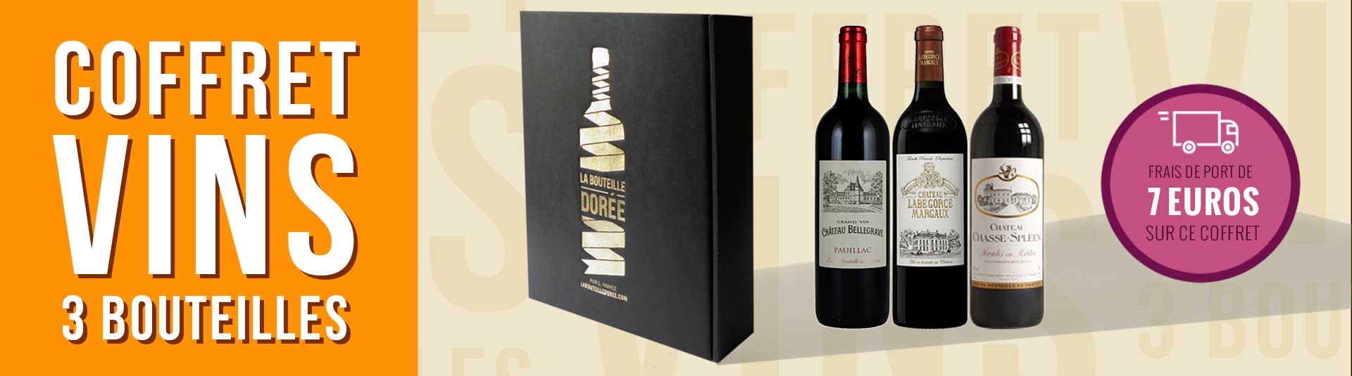 coffret vin Bordeaux Crus Bourgeois 3 bouteilles coffret vin Bordeaux Crus Bourgeois 3 bouteilles
