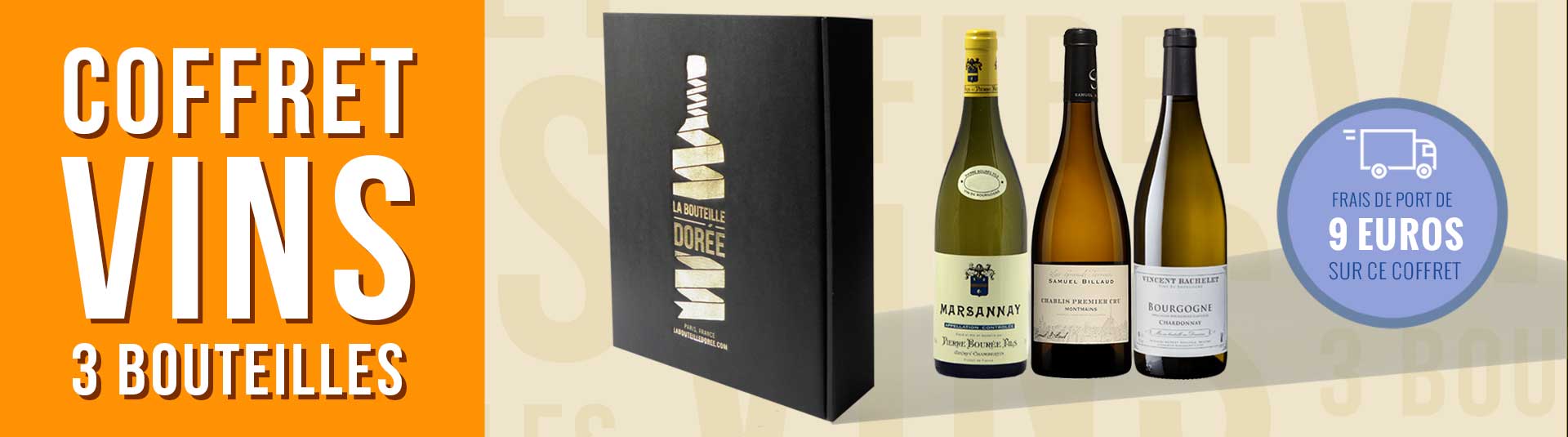 Coffret vin blanc Bourgogne Découverte Coffret vin blanc Bourgogne Découverte