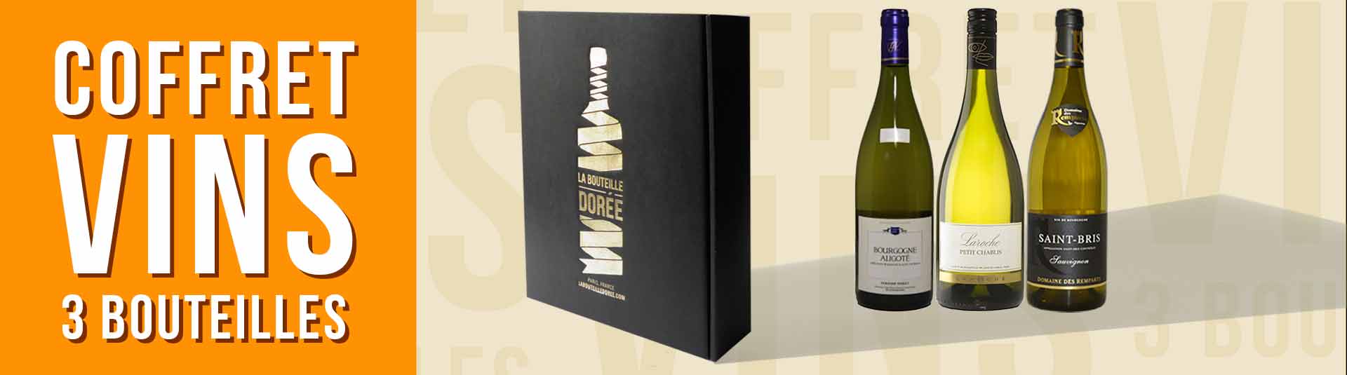 Coffret vin blanc Bourgogne Découverte Coffret vin blanc Bourgogne Découverte