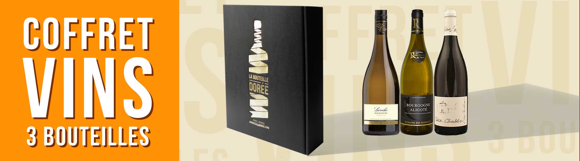 Coffret vin blanc Bourgogne Découverte Coffret vin blanc Bourgogne Découverte