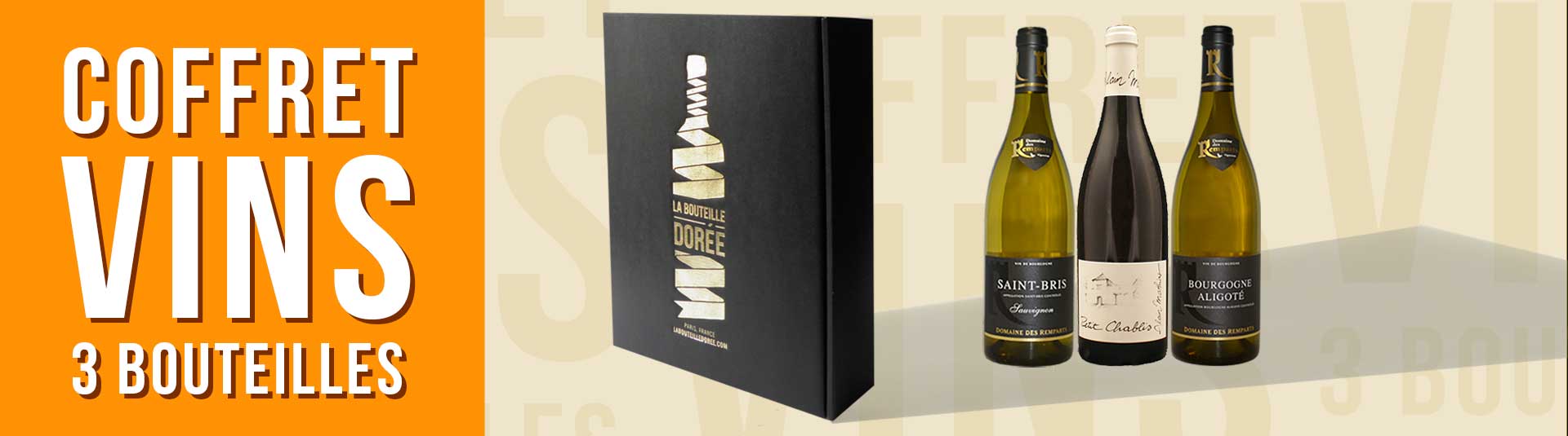 Coffret vin blanc Bourgogne Découverte Coffret vin blanc Bourgogne Découverte