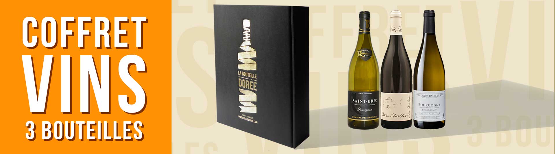 Coffret vin blanc Bourgogne Découverte Coffret vin blanc Bourgogne Découverte