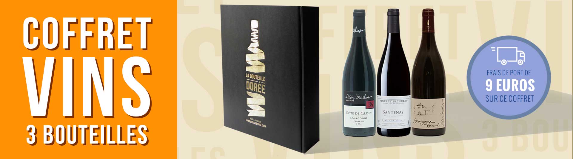 Coffret vin rouge Bourgogne Découverte Coffret vin rouge Bourgogne Découverte