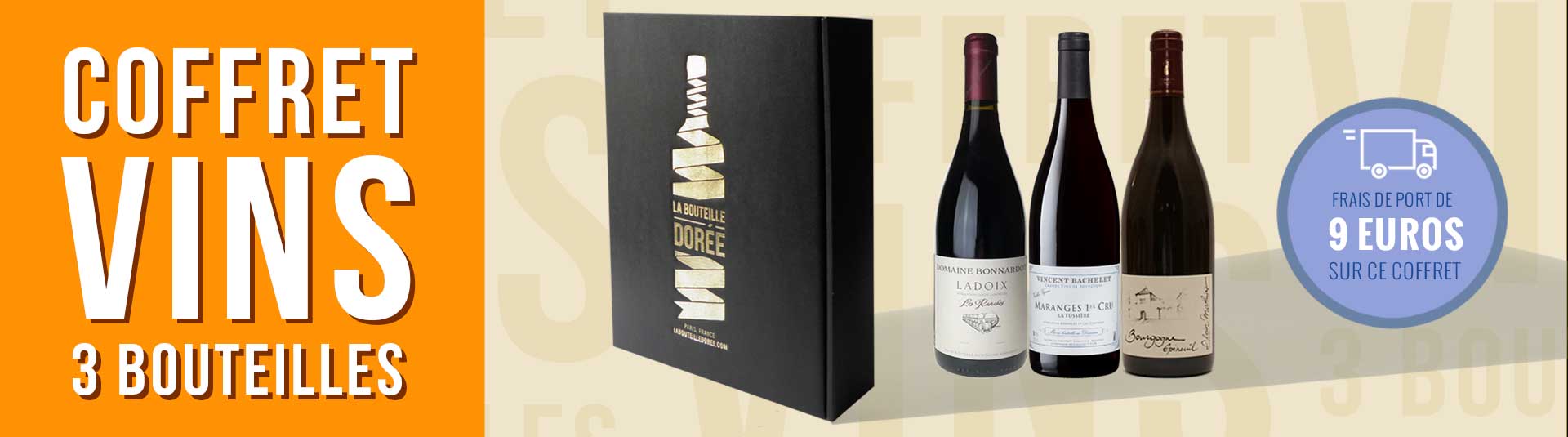 Coffret vin rouge Bourgogne Découverte