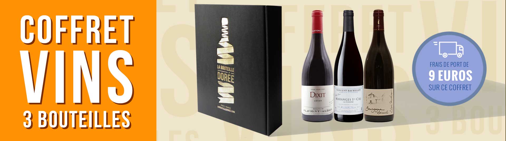 Coffret vin rouge Bourgogne Découverte