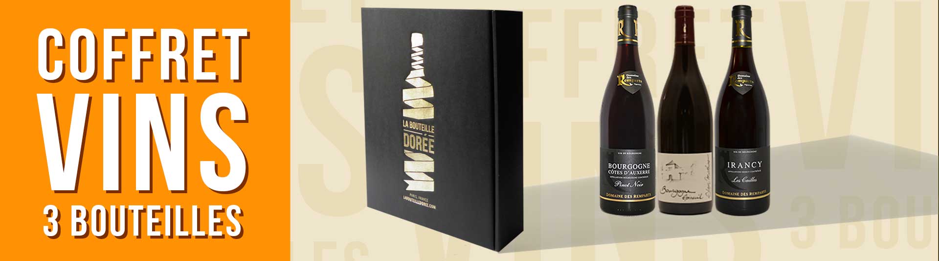 Coffret vin rouge Bourgogne Découverte Coffret vin rouge Bourgogne Découverte