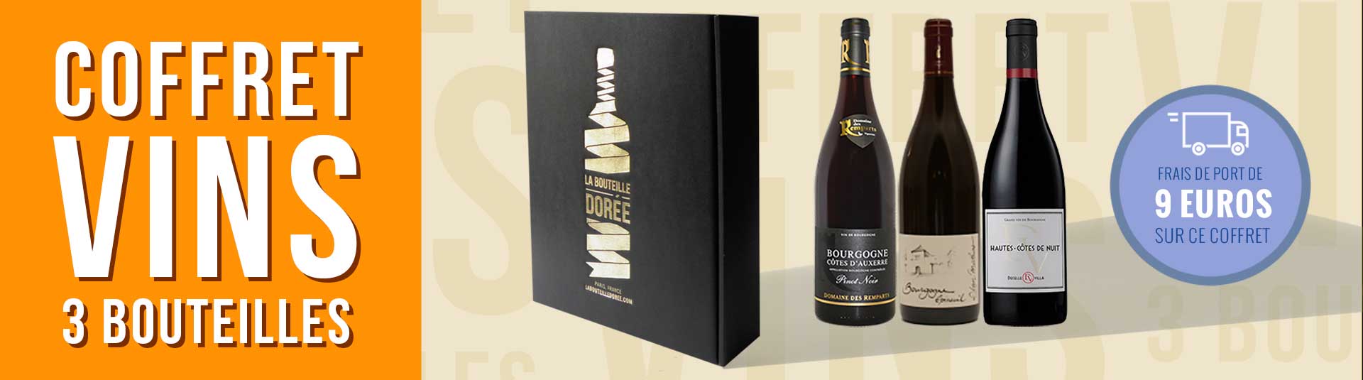 Coffret vin rouge Bourgogne Découverte Coffret vin rouge Bourgogne Découverte