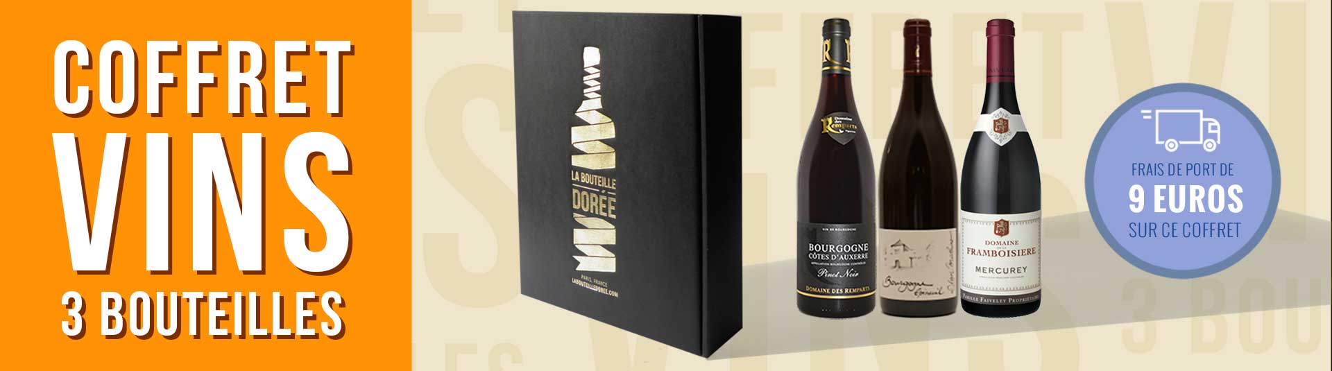Coffret vin rouge Bourgogne Découverte Coffret vin rouge Bourgogne Découverte