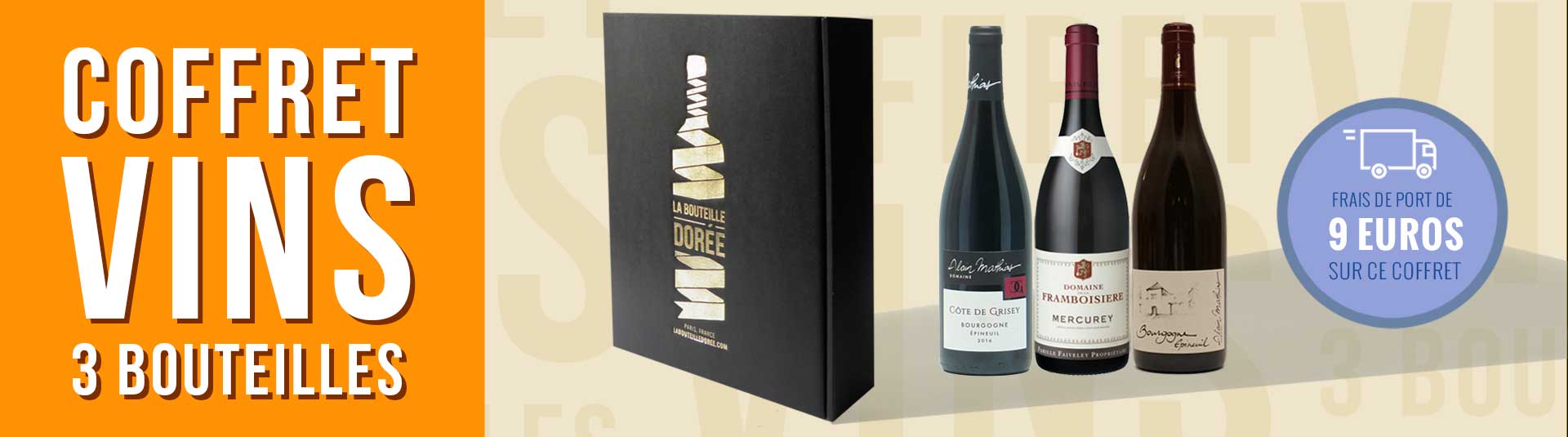 Coffret vin rouge Bourgogne Découverte Coffret vin rouge Bourgogne Découverte