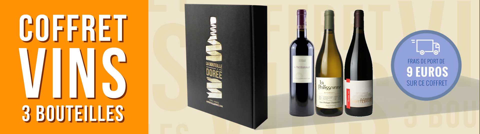 Coffret Cadeau Vins Rouges - Vins du Languedoc - Fête des Pères