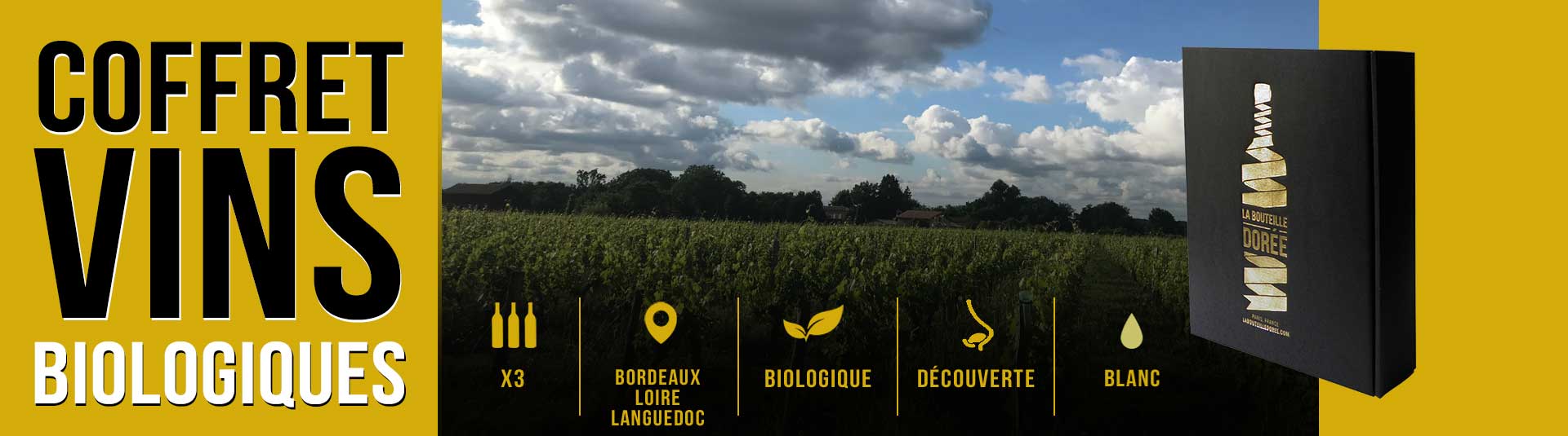 Coffret vin blanc Sélection 3 bouteilles