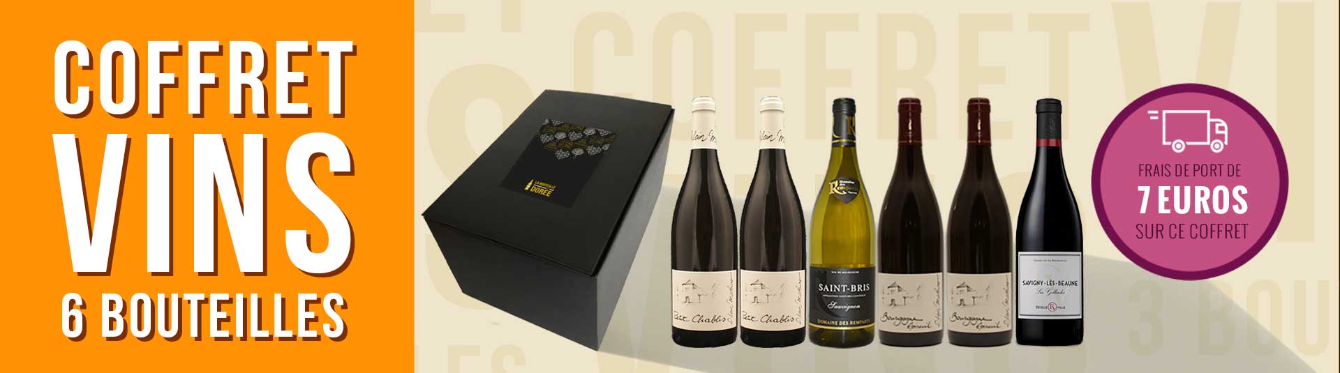 Coffret vin Bourgogne Prestige Chambolle-Musigny Coffret vin Bourgogne 6 bouteilles