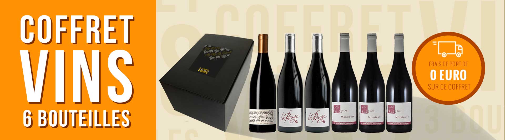 Coffret vin Mondeuse Savoie 6 bouteilles