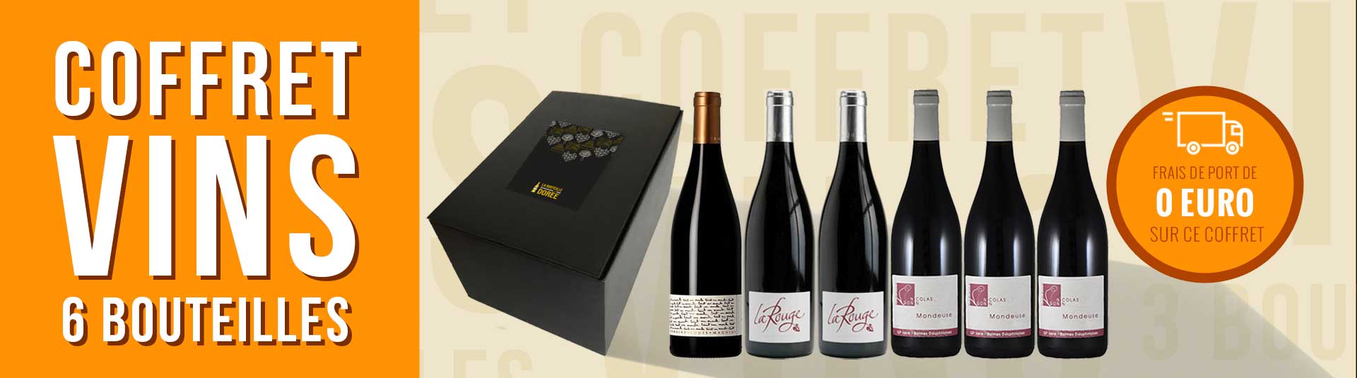 Coffret vin Bourgogne Prestige Chambolle-Musigny Coffret vin Mondeuse Savoie 6 bouteilles