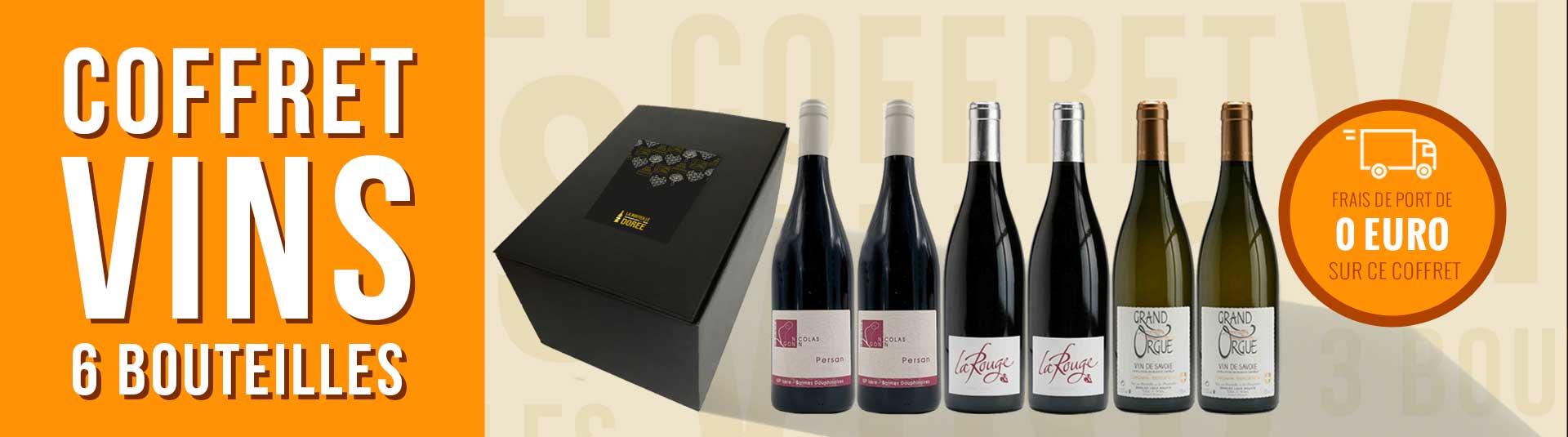 Coffret vin Savoie 6 bouteilles