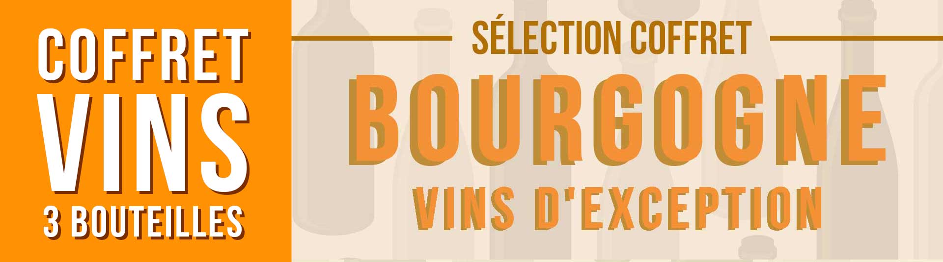 Coffret vin Bourgogne Prestige 3 bouteilles
