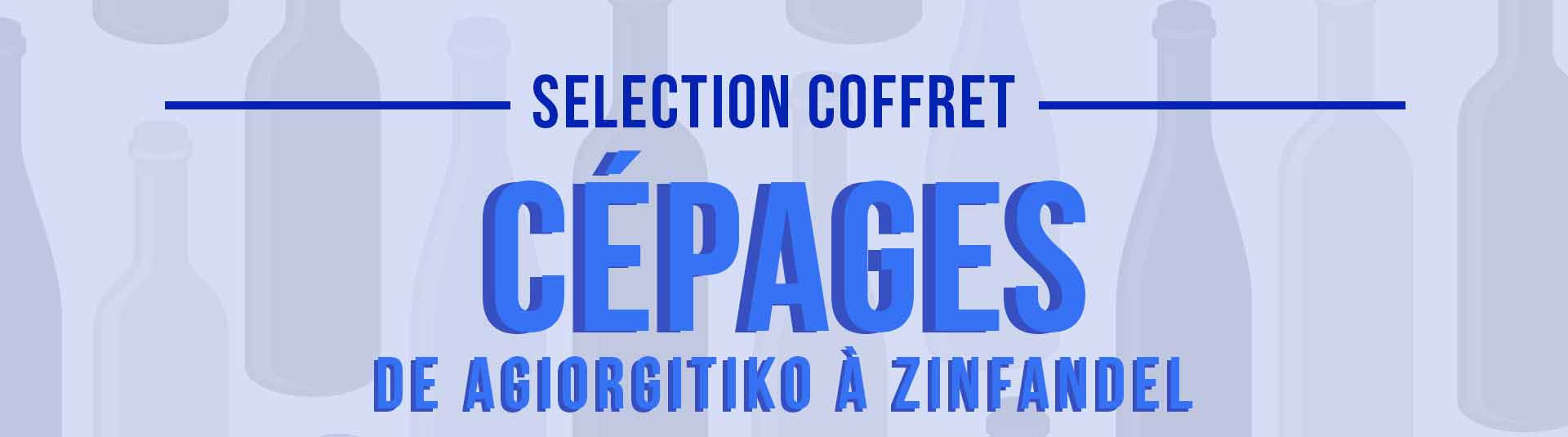 Coffret vin découverte des cépages - De Agiorgitiko à Zinfandel