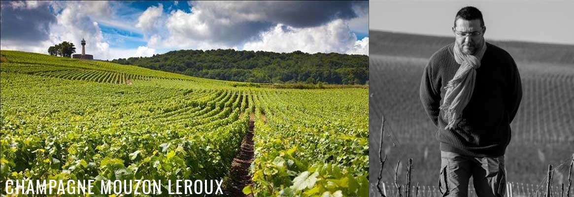 Champagne Mouzon Leroux en biodynamie en vente chez La Bouteille Dorée