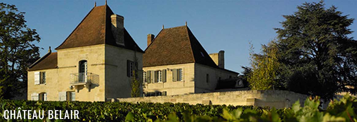 Château Belair Saint-Emilion 1er Grand Cru Classé en vente chez La Bouteille Dorée