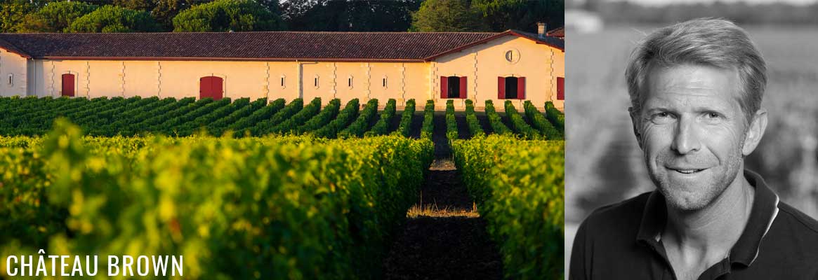 Les vins de Château Brown, grands vins de Pessac-Léognan