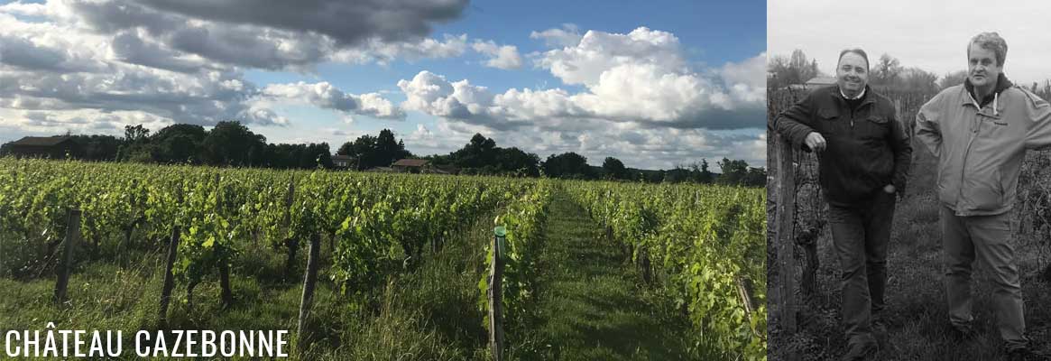 Château Cazebonne, vins blancs et rouges de Graves