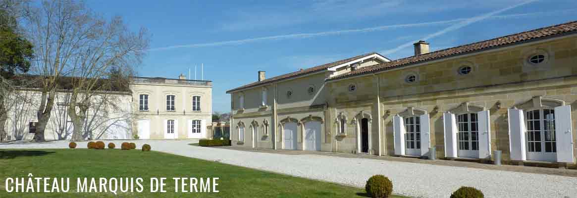 Château Marquis de Terme 4ème grand cru classé de Margaux