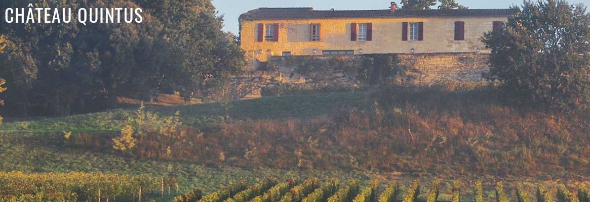 Château Quintus Saint-Emilion Grand Cru Classé