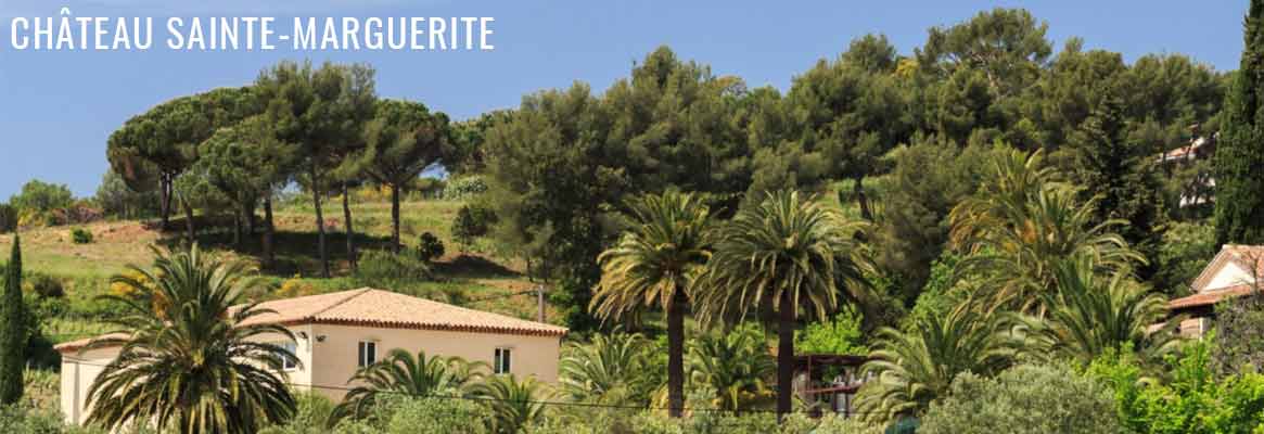 Château Sainte Marguerite Cru Classé, grands vins rosés, blancs et rouges en Côtes-de-Provence