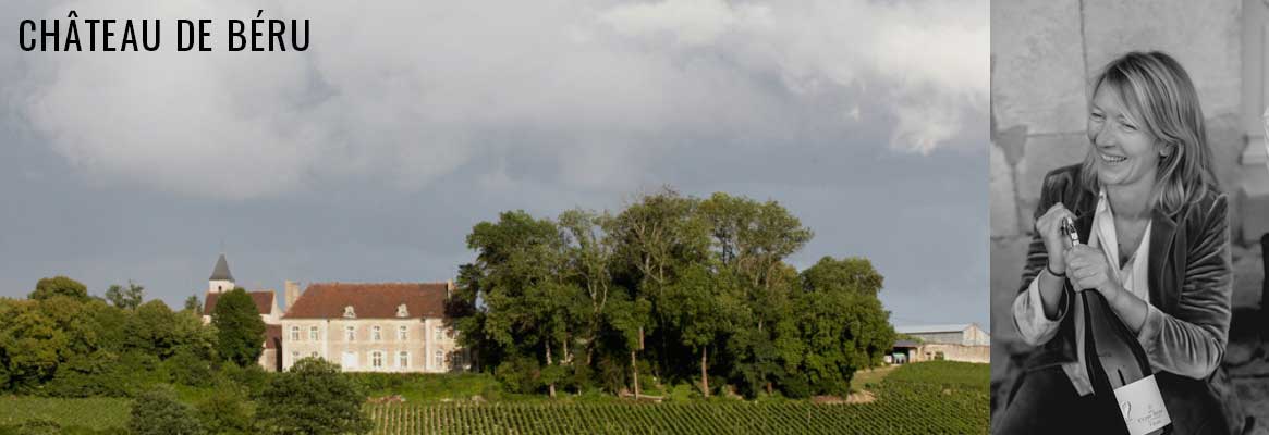 Château de Béru et Athénaïs de Béru, grands vins de Chablis en biodynamie et vins naturels de l'Yonne