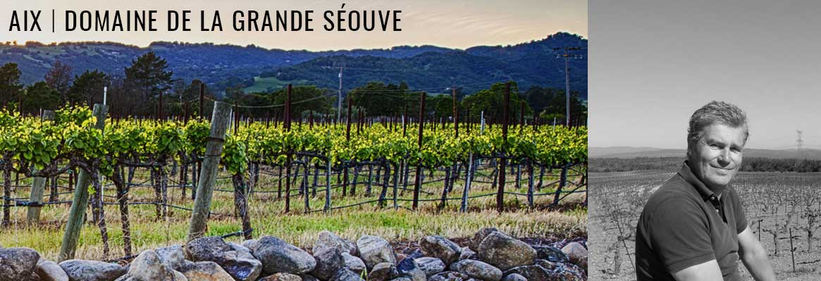 Aix, grands vins rosés de Provence du Domaine de la Grande Séouve