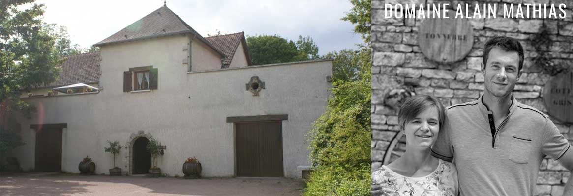 Domaine Alain Mathias, vins de Bourgogne Epineuil, Bourgogne Tonnerre et Chablis Domaine Alain Mathias, vins de Bourgogne Epineuil, Bourgogne Tonnerre et Chablis
