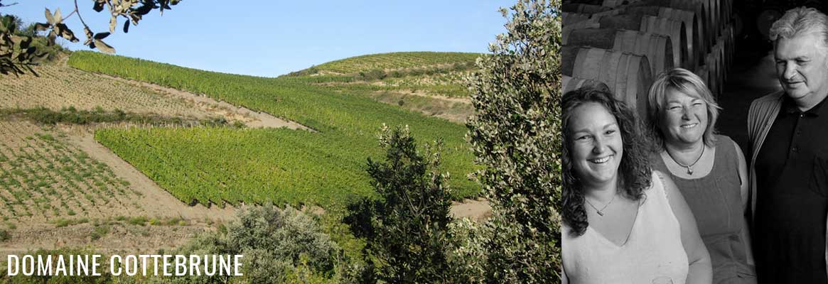 Domaine Cottebrune, grands vins de Faugères en Languedoc