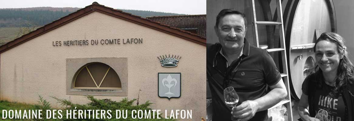 Grands vins blancs du Mâconnais en Biodynamie du Domaine des Héritiers du Comte Lafon