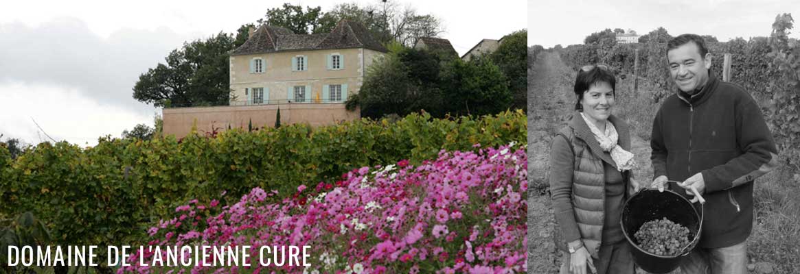Les vins de Bergerac du Domaine de l’Ancienne Cure en vente chez La Bouteille Dorée