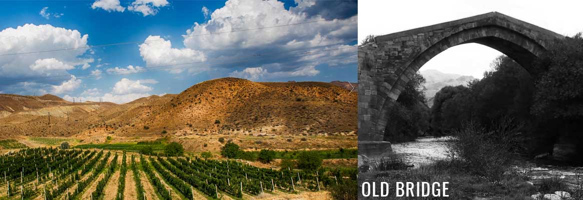 Old Bridge, grands vins d'Arménie, Areni et Voskehatet vins de karasi