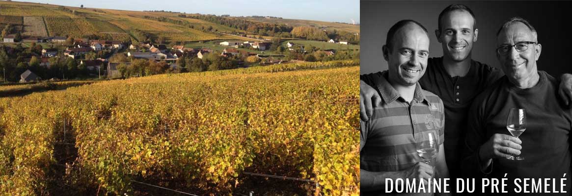 Le Domaine du Pre Semelé, grands vins rouges et blancs de Sancerre