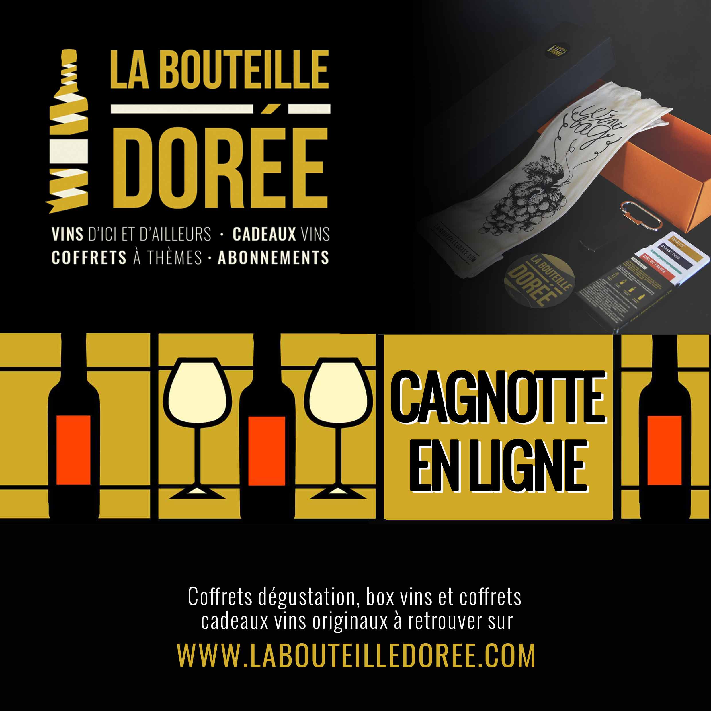 Créez votre cagnotte en ligne avec La Bouteille Dorée