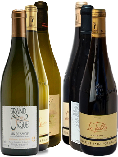 carton découverte 6 bouteilles vin Savoie carton découverte 6 bouteilles vin Savoie