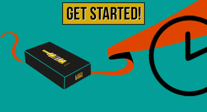 Make your own wine gift box with 2 tasting glasses and 1 bottle of wine or Champagne
