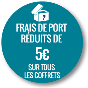 Frais de port réduits de 5 euros Frais de port réduits de 5 euros